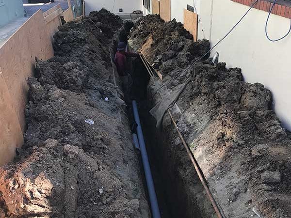 Sewer Lines for a New Basement